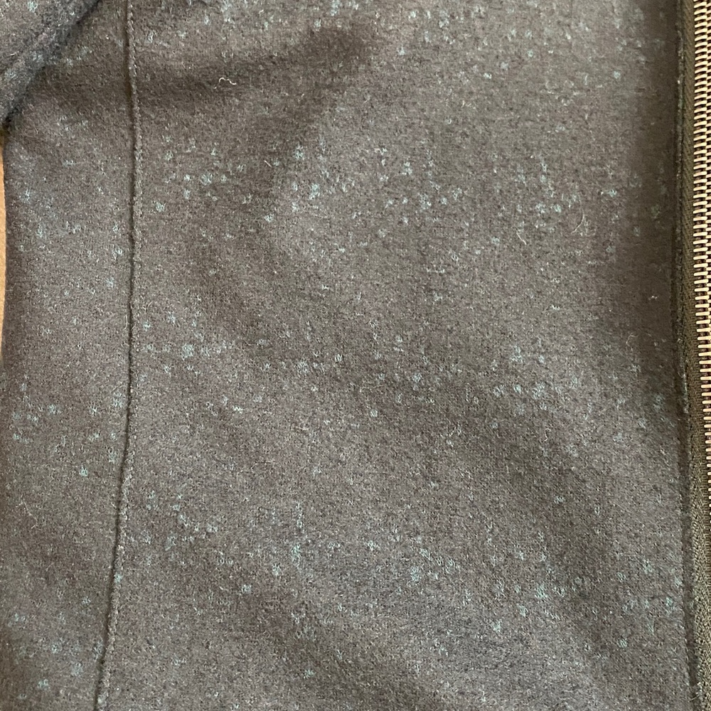 John Varvatos Men's Wool Blend Zip up Black Jacket Coat Size M EUC - Picture 13 of 16